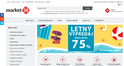 Desktop Screenshot of market24.sk